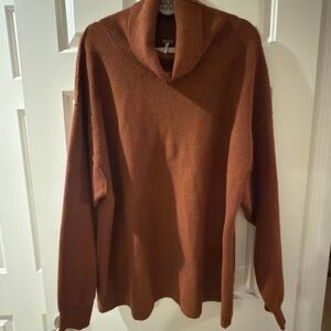 Free People Softly Structured Tunic – Tobacco – Size L